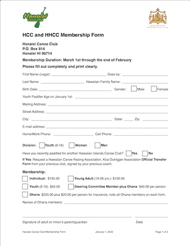 Membership Form